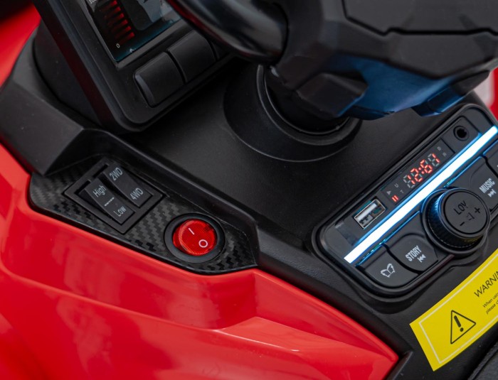 Quad Can Am Outlander ATV Czerwony-22 7710 