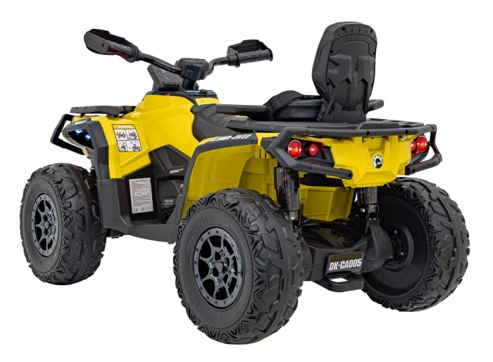 Quad Can Am Outlander ATV z Pilotem Żółty-5 7713 