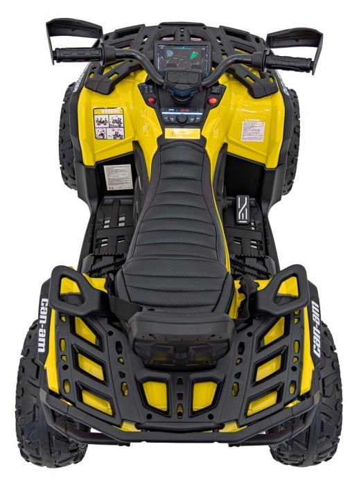 Quad Can Am Outlander ATV z Pilotem Żółty-9 7713 