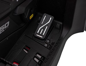 Quad Can Am Outlander ATV z Pilotem Niebieski