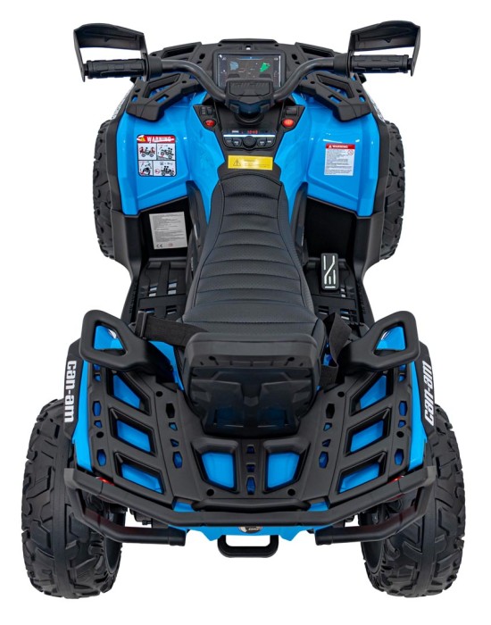 Quad Can Am Outlander ATV z Pilotem Niebieski-9 7715 