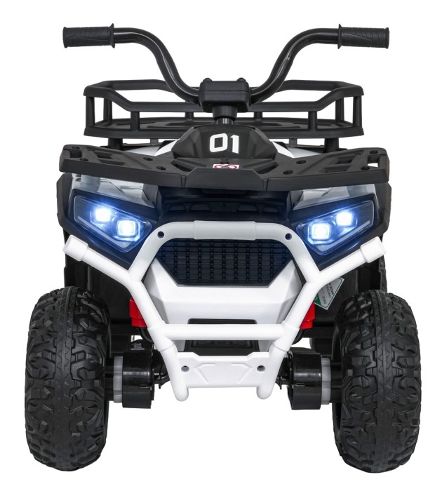 Pojazd Quad ATV Robust 01 Biały-6 7717 