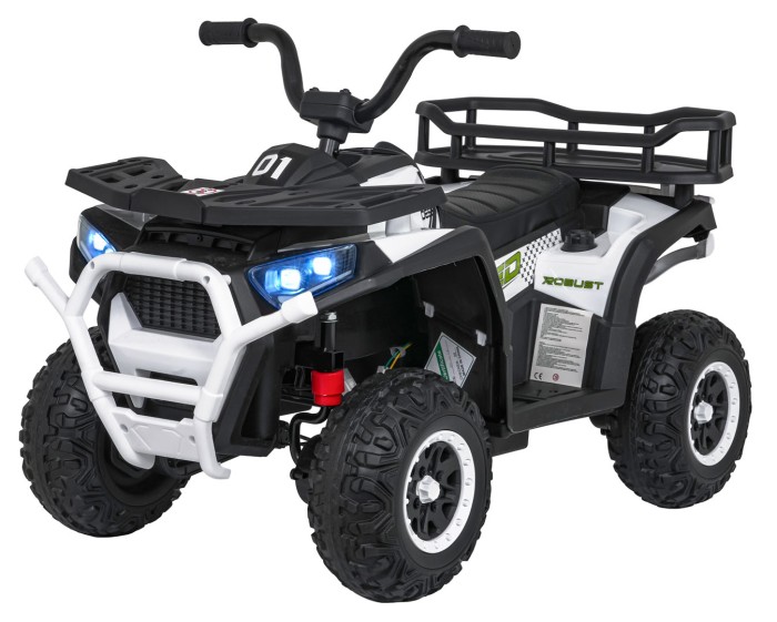 Pojazd Quad ATV Robust 01 Biały-7 7717 