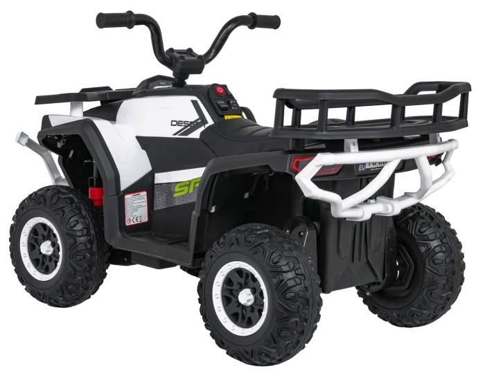 Pojazd Quad ATV Robust 01 Biały-8 7717 
