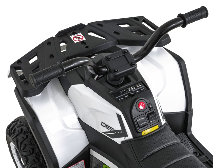 Pojazd Quad ATV Robust 01 Biały-13 7717 