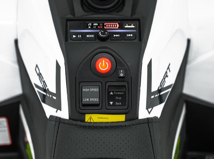 Pojazd Quad ATV Robust 01 Biały-20 7717 