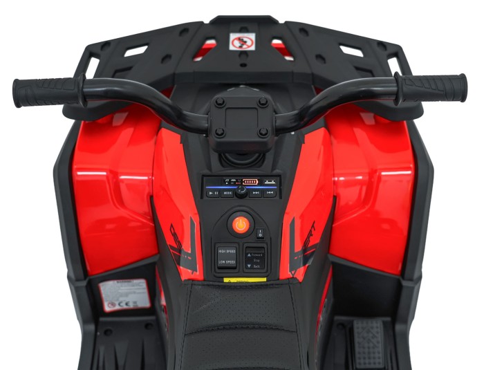 Pojazd Quad ATV Robust 01 Czerwony-17 7719 