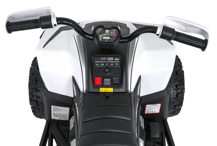 Pojazd Quad Fast Wheel Biały-10 7723 