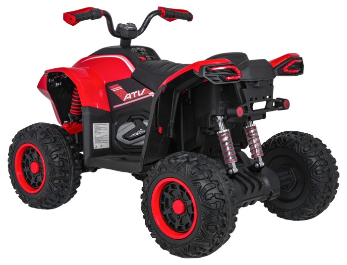 Pojazd Quad Fast Wheel Czerwony-6 7724 