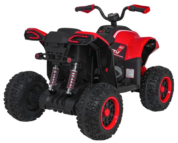 Pojazd Quad Fast Wheel Czerwony-8 7724 