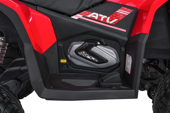 Pojazd Quad Fast Wheel Czerwony-14 7724 