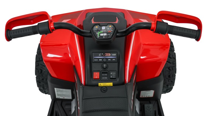 Pojazd Quad Fast Wheel Czerwony-20 7724 