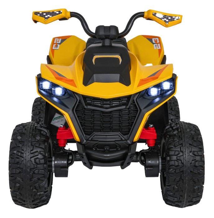 Pojazd Quad Fast Wheel Żółty-3 7725 
