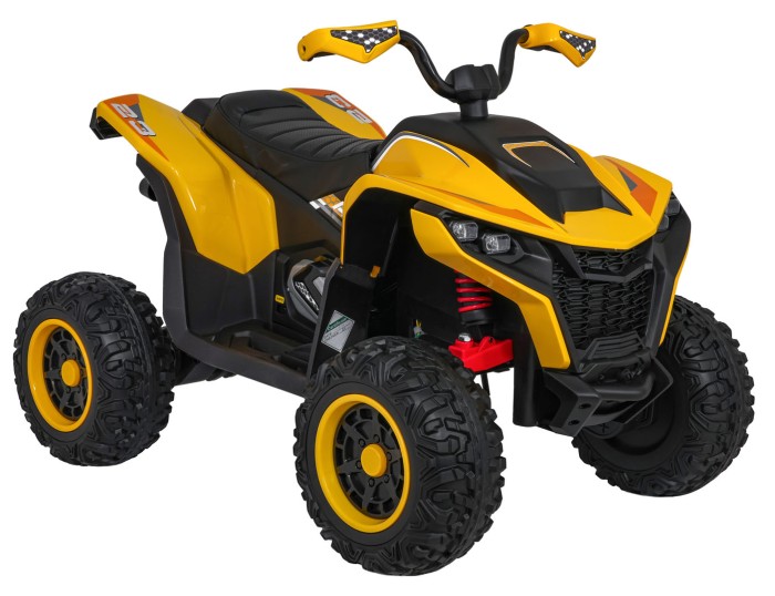 Pojazd Quad Fast Wheel Żółty-4 7725 