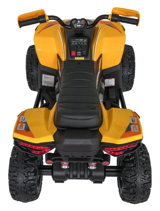 Pojazd Quad Fast Wheel Żółty-10 7725 