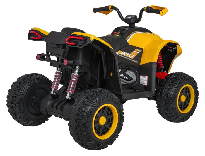 Pojazd Quad Fast Wheel Żółty-11 7725 