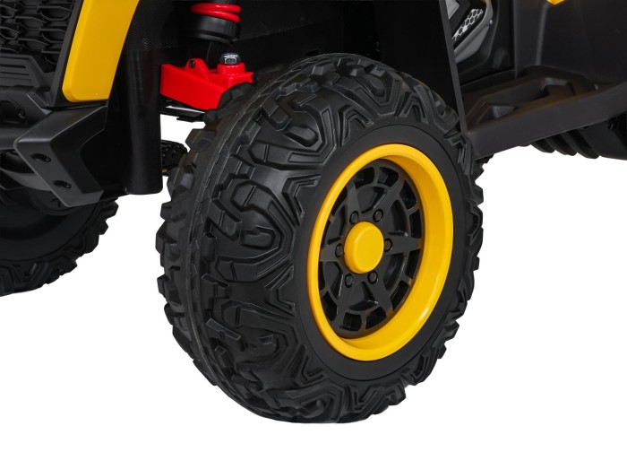 Pojazd Quad Fast Wheel Żółty-18 7725 