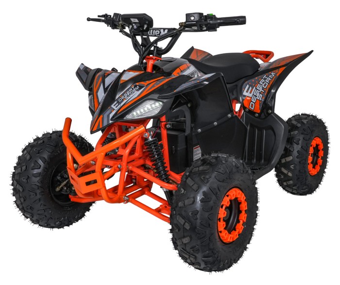 Pojazd Quad DESERT STORM LIFT Pomarańczowy-3 7727 