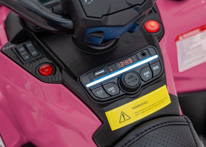 Quad Can Am Outlander ATV Różowy-11 7729 