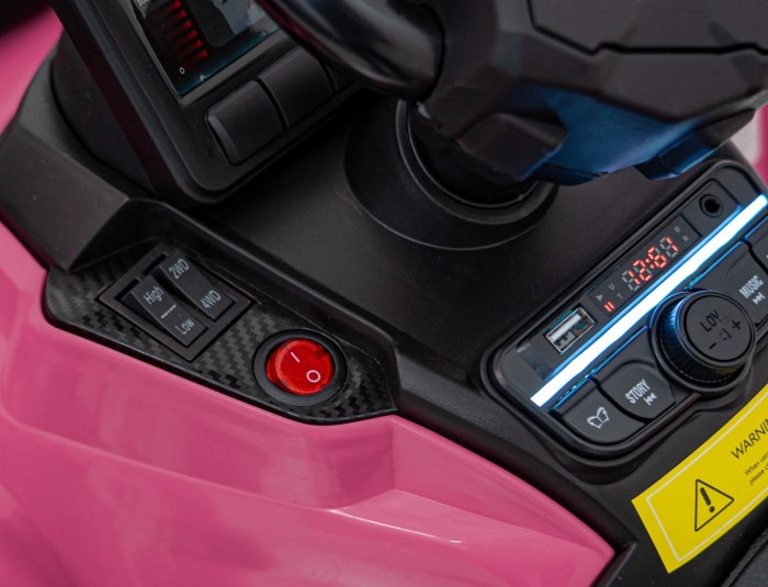 Quad Can Am Outlander ATV Różowy-22 7729 