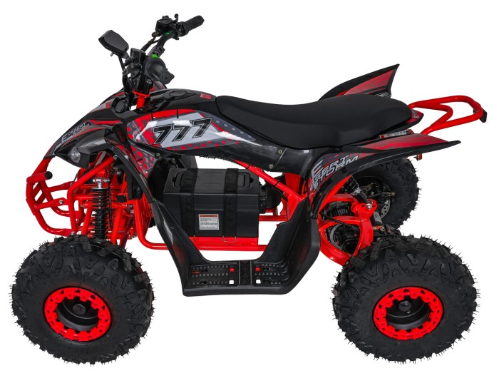 Pojazd Quad DESERT STORM LIFT Czerwony-9 7732 