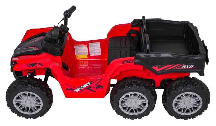 Pojazd Quad Sport TX ATV Czerwony-5 7733 