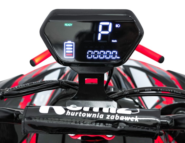 Pojazd Quad DESERT STORM LIFT Czerwony-22 7732 