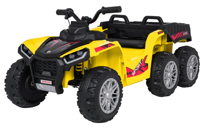 Pojazd Quad Sport TX ATV Żółty-3 7734 