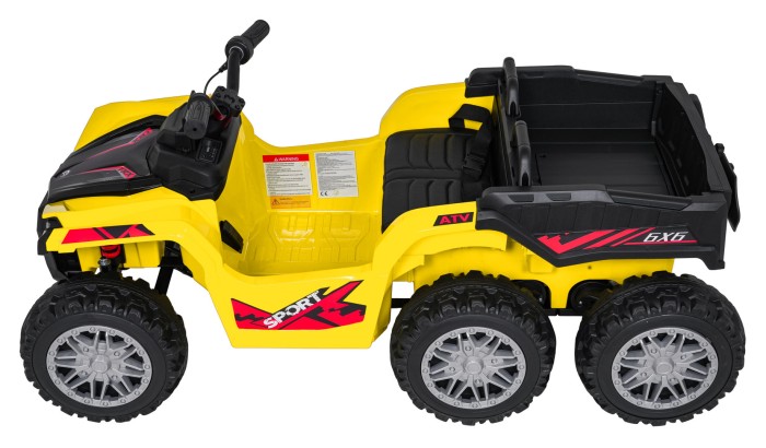 Pojazd Quad Sport TX ATV Żółty-5 7734 