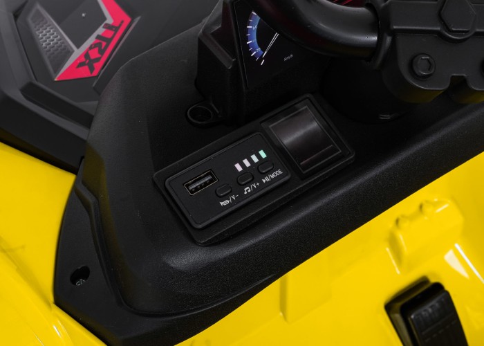 Pojazd Quad Sport TX ATV Żółty-15 7734 