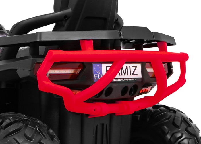 Pojazd Quad ATV Desert Czerwony-5 7737 