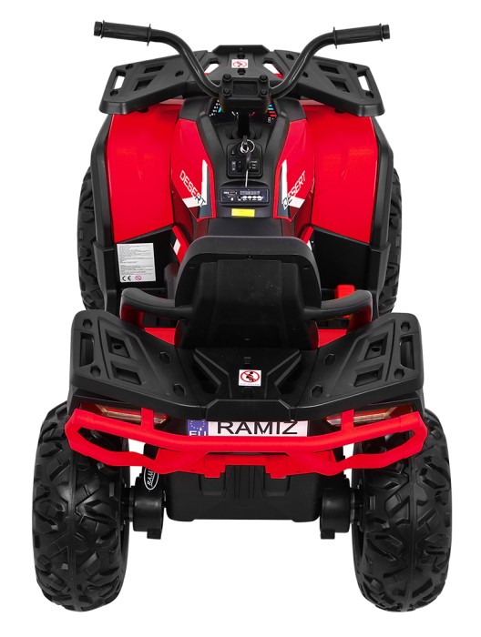 Pojazd Quad ATV Desert Czerwony-8 7737 