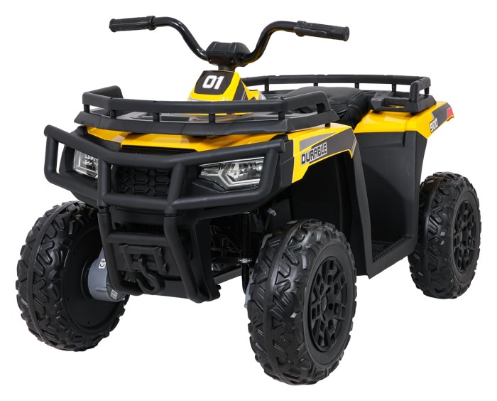 Pojazd Quad 4x4 ATV WOLF Żółty-4 7739 