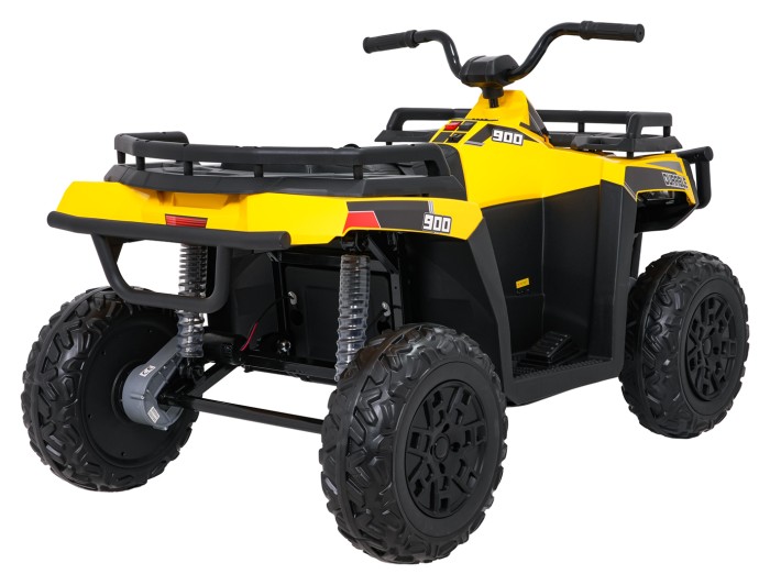 Pojazd Quad 4x4 ATV WOLF Żółty-9 7739 