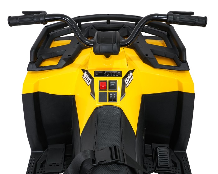 Pojazd Quad 4x4 ATV WOLF Żółty-11 7739 