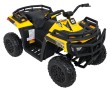 Pojazd Quad 4x4 ATV WOLF Żółty-14 7739 