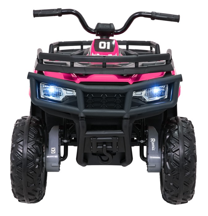 Pojazd Quad 4x4 ATV WOLF Różowy-2 7741 