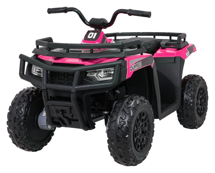 Pojazd Quad 4x4 ATV WOLF Różowy-4 7741 