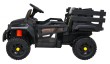 Autko Farmer Pick-up dla dzieci Czarny + Pilot + Bagażnik + Łopatka + EVA + MP3 LED-4 7742 