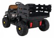 Autko Farmer Pick-up dla dzieci Czarny + Pilot + Bagażnik + Łopatka + EVA + MP3 LED-5 7742 