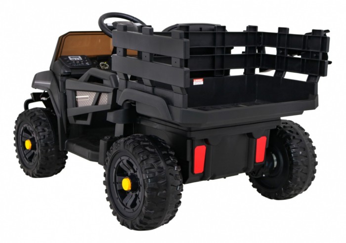 Autko Farmer Pick-up dla dzieci Czarny + Pilot + Bagażnik + Łopatka + EVA + MP3 LED-5 7742 