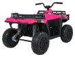 Pojazd Quad 4x4 ATV WOLF Różowy-9 7741 