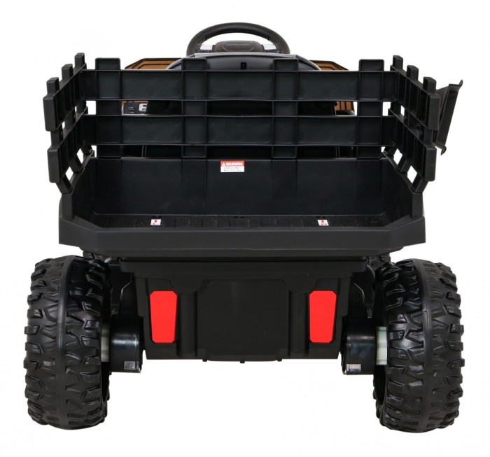 Autko Farmer Pick-up dla dzieci Czarny + Pilot + Bagażnik + Łopatka + EVA + MP3 LED-7 7742 