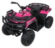 Pojazd Quad 4x4 ATV WOLF Różowy-15 7741 