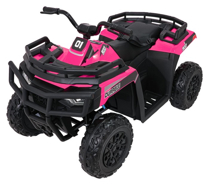 Pojazd Quad 4x4 ATV WOLF Różowy-15 7741 