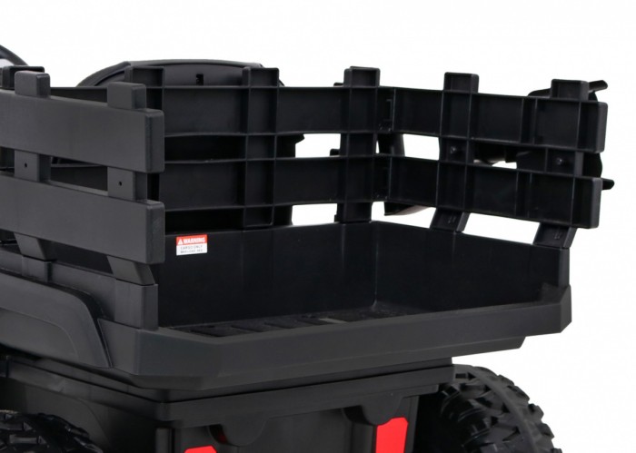 Autko Farmer Pick-up dla dzieci Czarny + Pilot + Bagażnik + Łopatka + EVA + MP3 LED-13 7742 