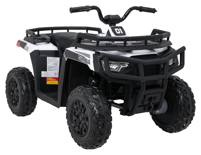 Pojazd Quad 4x4 ATV WOLF Biały-2 7744 