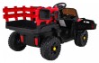 Autko Farmer Pick-up dla dzieci Czerwony + Pilot + Bagażnik + Łopatka + EVA + MP3 LED-9 7743 