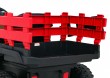 Autko Farmer Pick-up dla dzieci Czerwony + Pilot + Bagażnik + Łopatka + EVA + MP3 LED-13 7743 