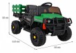 Autko Farmer Pick-up dla dzieci Zielony + Pilot + Bagażnik + Łopatka + EVA + MP3 LED-2 7745 
